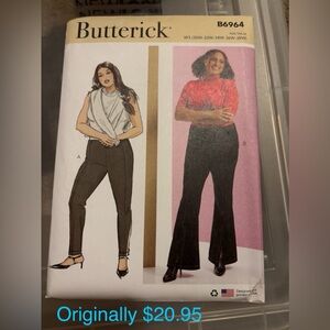 Butterick Women's Pants Sewing Pattern